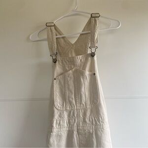 Cream Overalls